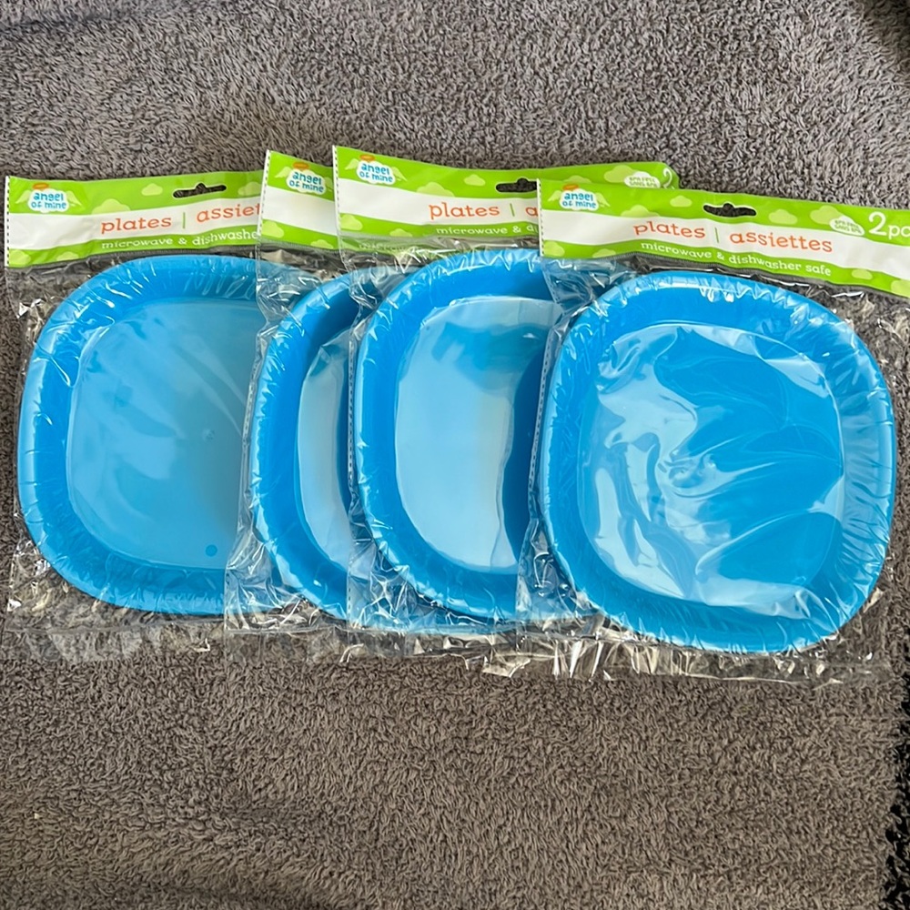Angel of mine Microwave & Dishwasher Safe  set of 8 NEW